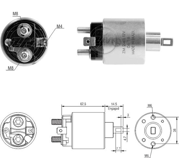 MARS OTOMATIGI 12V ISUZU THERMO KING DIESEL C201 (SS-1222)