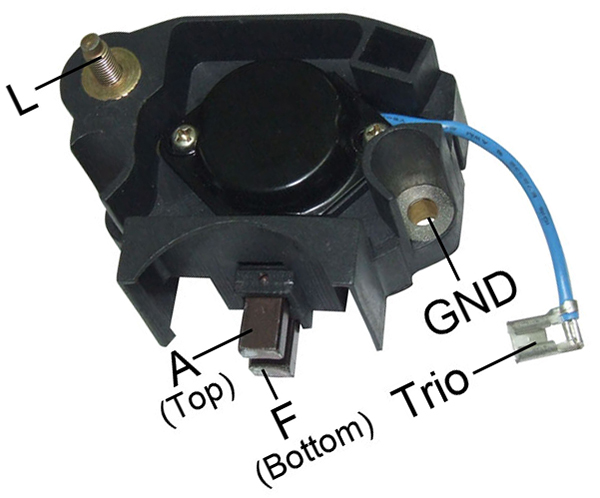 ALTERNATOR KONJEKTOR 12V CITROEN / PEUGEOT 605 / RENAULT 19 TEK CIVATA + TEK KABLO