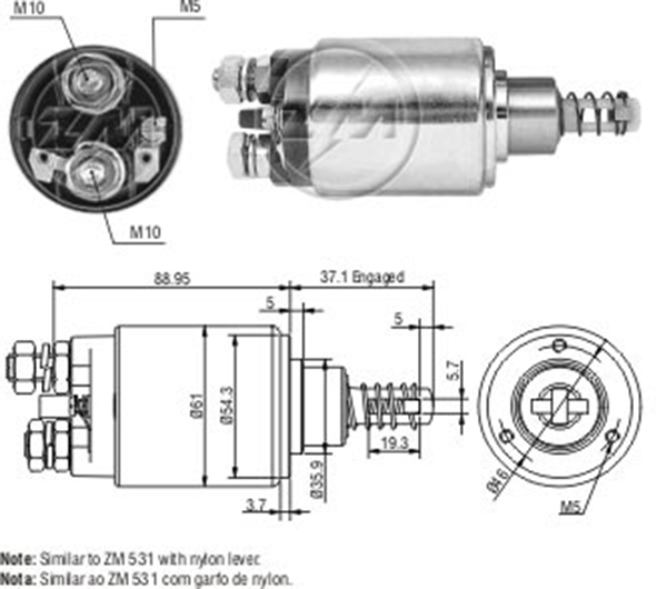 MARS OTOMATIGI 12V AGRALE / CASE / FIATALLIS / GM - CHEVROLET / JOHN DEERE / MASSEY FERGUSON / MERCEDES-BENZ / NEW