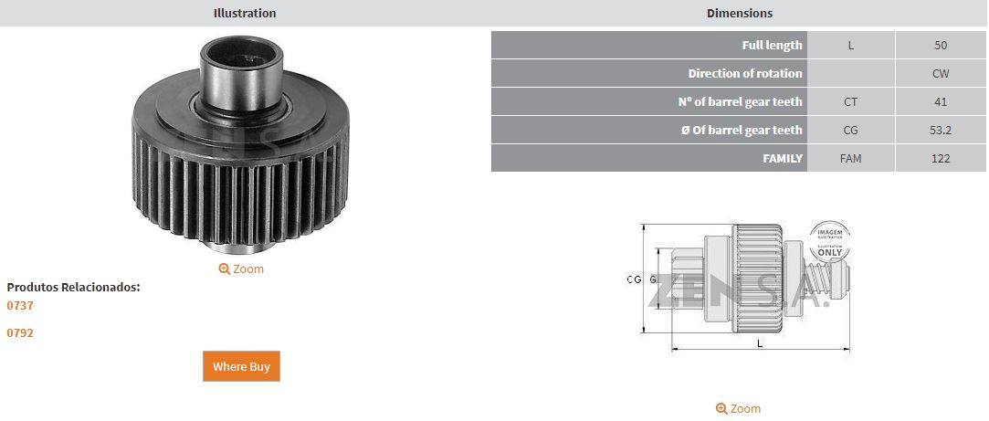 MARS DISLISI 50 DIS ISUZU (ZEN-0737 - 0790 - 0791 - 792 - 844 - 1780)