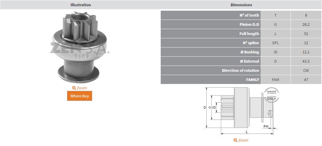 MARS DISLISI 8 DIS ALTO / ESTTEM / HYUNDAI I10 / ISUZU / LANCER / MARUTI / PEUGEOT / SANTRO / SUZUKI / VAGAN