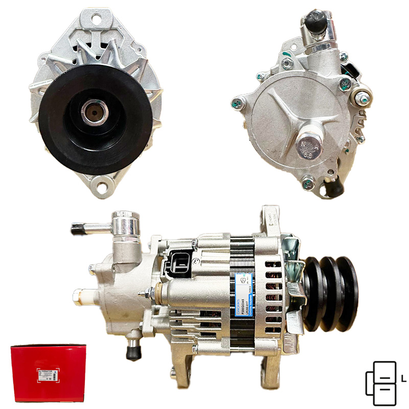 ALTERNATOR (TOYOTA TSUSHO) 24V 50 AMP ISUZU CHAMPION NQR Y.M. TEK FIS (4HF1-4HG1-4HJ1)