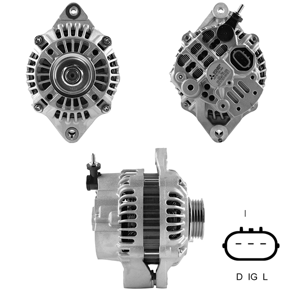 ALTERNATOR (URETIMDEN KALDIRILMISTIR) 12V 75 AMP SUZUKI SWIFT 1.3 - 1.5 - WAGON 1.3