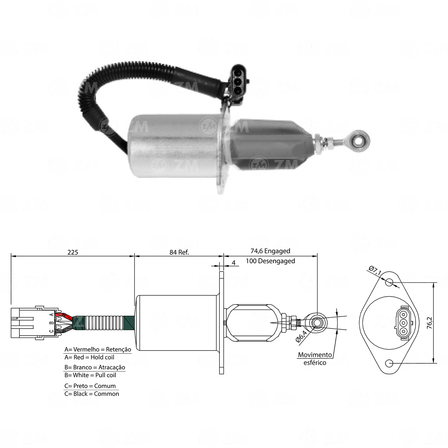 STOP OTOMATIGI 12V CUMMINS / FORD