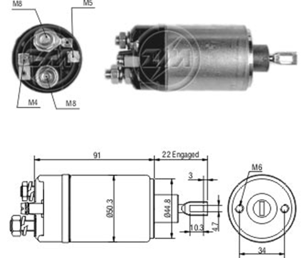 MARS OTOMATIGI 12V AUDI 100 - SUPER 90 / MERCEDES-BENZ 190 SERIES - 200 - 230