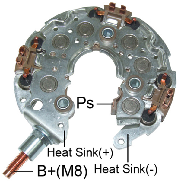 ALTERNATOR DIOT TABLASI CHRYSLER (07-08) / DODGE / JEEP 117MM