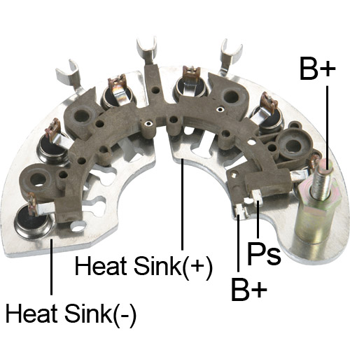 ALTERNATOR DIOT TABLASI JEEP CHEROKEE / CHEVROLET / GMC