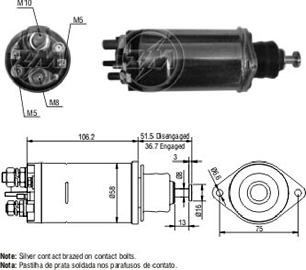 MARS OTOMATIGI 24V 28MT JOHN DEERE IS MAKINASI (CBS-1165)