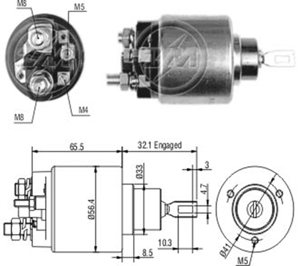 MARS OTOMATIGI 12V PORSCHE 924 - 944