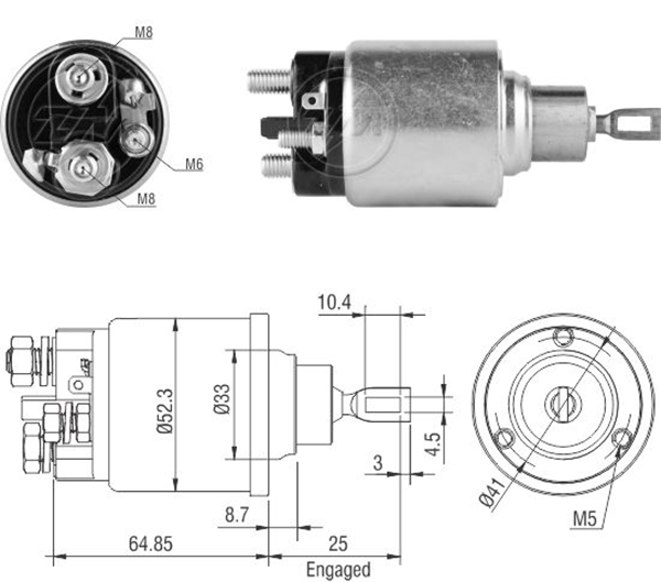 MARS OTOMATIGI 12V DAEWOO / FIAT STILO / GM-OPEL / MERCEDES-BENZ 250 / SAAB 9-3