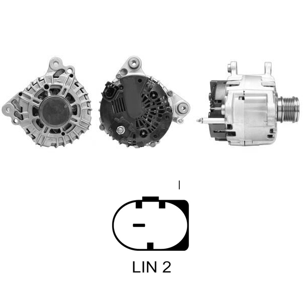 ALTERNATOR 12V 180 AMP AUDI A3 / SEAT ATECA / SKODA SUPERB - OCTAVIA - KADIAQ / VW GOLF - PASSAT - TIGUAN - TOU