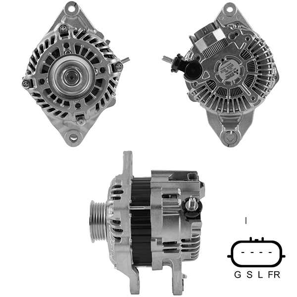 ALTERNATOR 12V 95 AMP CITROEN C4 1.6 / MITSUBISHI ASX - LANCER 1.6 / PEUGEOT 4008 1.6