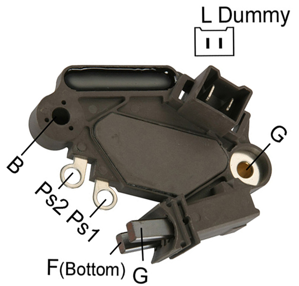 ALTERNATOR KONJEKTOR 12V RENAULT TWINGO / LAGUNA / VOLVO 2 FIS