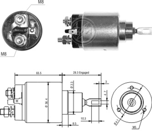 MARS OTOMATIGI 12V RENAULT CLIO - LAGUNA - MEGANE - RENAULT 11 - RENAULT 19 - RENAULT 9 - TWINGO / VOLVO 440 - 460