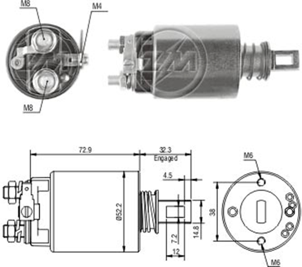 MARS OTOMATIGI 12V BUICK / CADILLAC / GM - CHEVROLET / GM - OLDSMOBILE / GM - PONTIAC / GMC