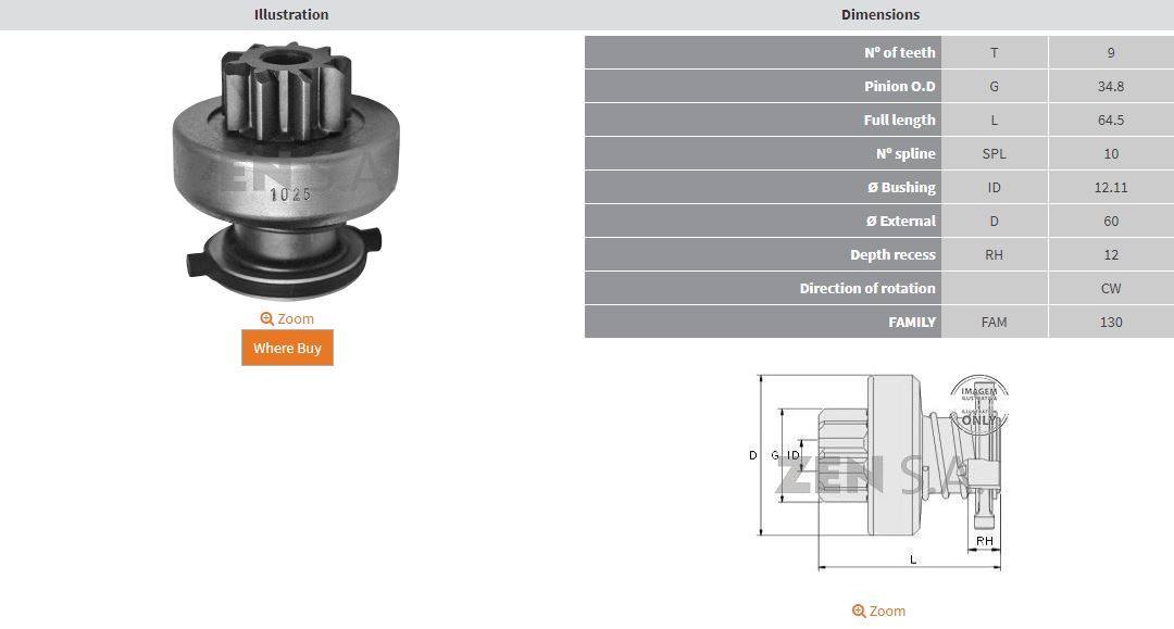 MARS DISLISI 9 DIS FIAT DUCATO / IVECO DAILY