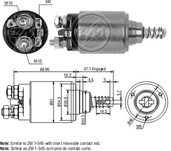 MARS OTOMATIGI 24V MERCEDES-BENZ / MAN / VOLVO / SCANIA BUYUK GOVDE (CBS-B703 - SBO-0545)