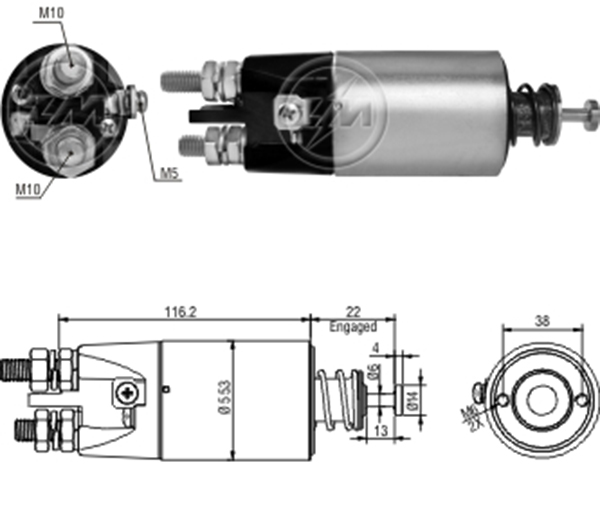 MARS OTOMATIGI 24V RENAULT XERAX / VOLVO 240