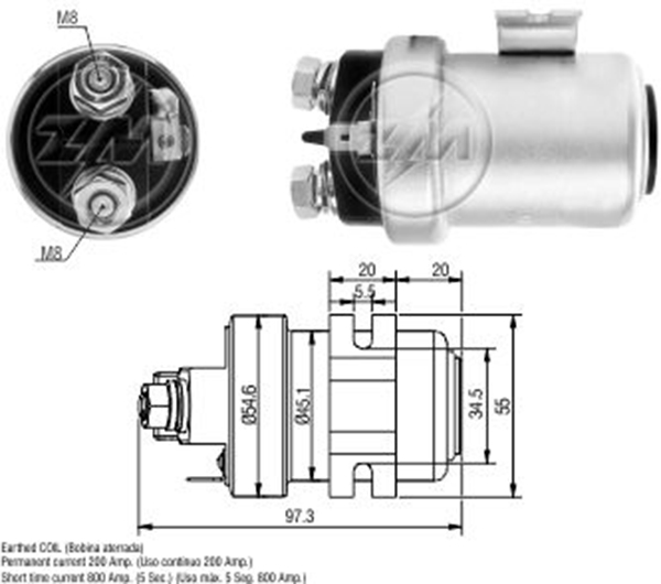 MARS OTOMATIGI 24V 200 AMPER UNIVERSAL TIP ARA OTOMATIK (TEK FIS)