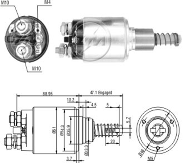 MARS OTOMATIGI 24V FIAT-IVECO 110 - 17 - 120 - 16 - 120 - 17 - 150 - 16 - 160 - 160 - 17 - M130 - M160