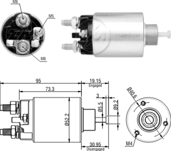 MARS OTOMATIGI 12V CITROEN BERLINGO / PEUGEOT 206 - 307 DIESEL