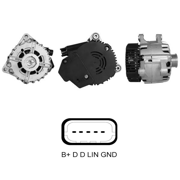 ALTERNATOR 12V 210 AMP CITROEN / PEUGEOT HDI MOTOR START - STOP (IST60C030)