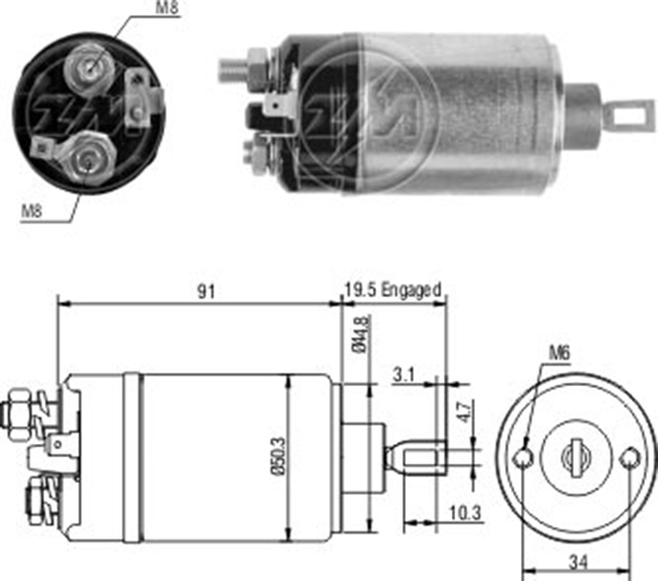 MARS OTOMATIGI 12V VOLKSWAGEN 1600 - 411 / PORSCHE 914