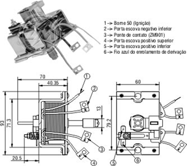 MARS OTOMATIGI 12V VOLVO CAMINHOES - LM218 - T800 - T810 - TRUCK