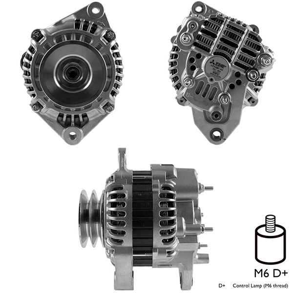 ALTERNATOR (URETIMDEN KALDIRILMISTIR) 24V 60 AMP RENAULT MIDLINER - MIDLUM - PREMIUM