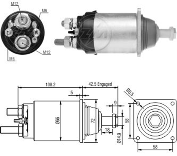 MARS OTOMATIGI 24V DAF 85 CF - 95 XF - CF 85