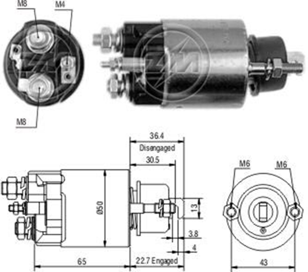 MARS OTOMATIGI 12V CHRYSLER / CHRYSLER - DODGE / CHRYSLER - PLYMOUTH