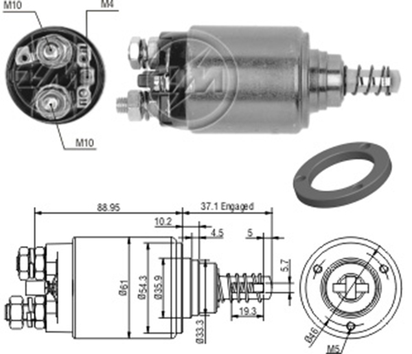 MARS OTOMATIGI 12V GM - OPEL BLITZ / MERCEDES-BENZ T1 (601) - T1 (602)