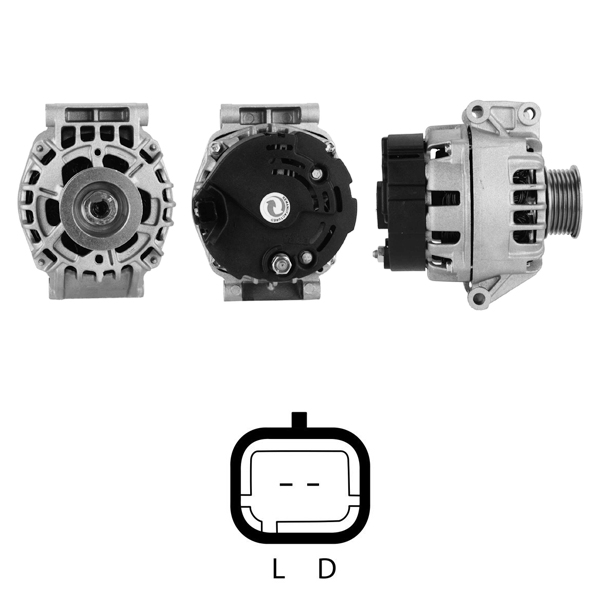 ALTERNATOR 12V 75 AMP DACIA SANDERO 1,4 - 1,6 / RENAULT CLIO II 1,4 Y.M. (CA1484IR - SG7B010)