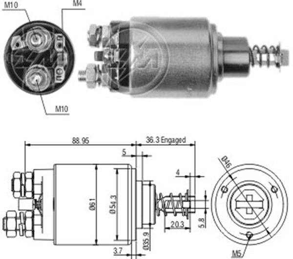 MARS OTOMATIGI 12V CASE / MASSEY FERGUSON