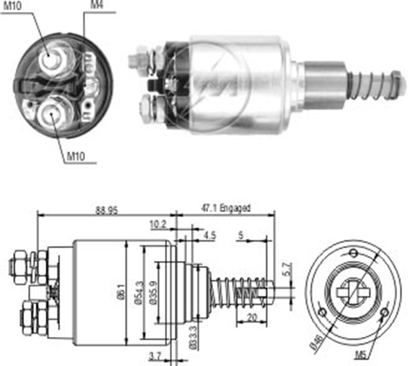 MARS OTOMATIGI 24V DAF AZ - F - SB SERIES