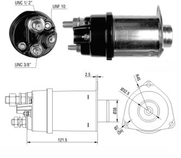 MARS OTOMATIGI 12V 37MT CUMMINS / FORD / GM