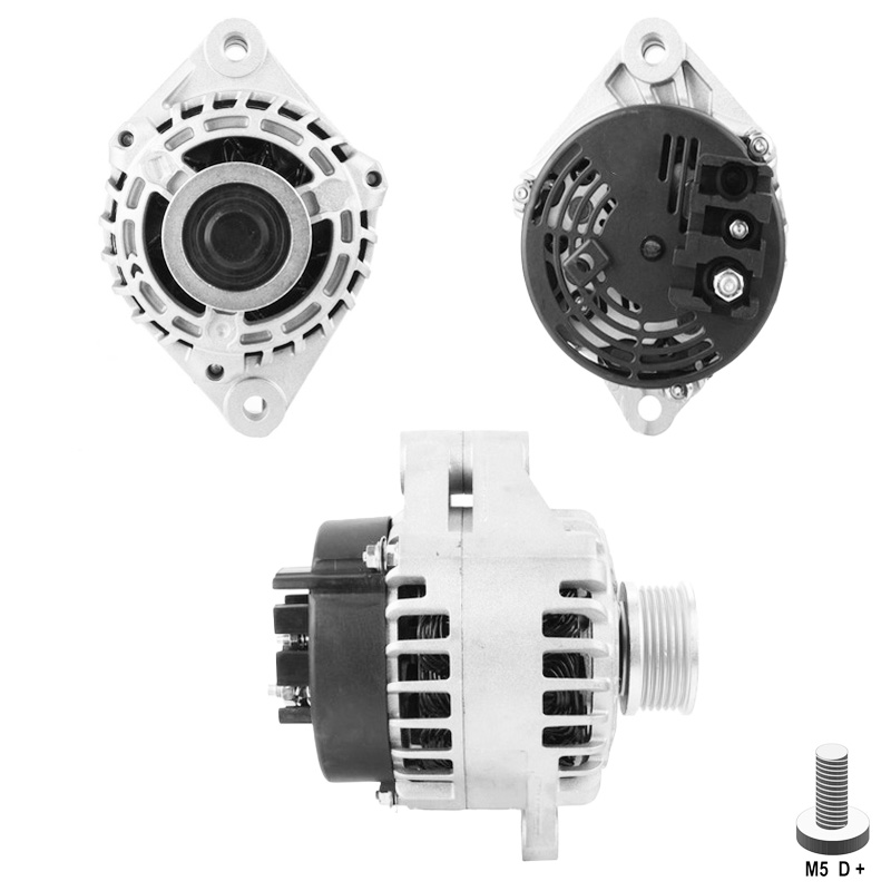 ALTERNATOR 12V 105 AMP OPEL VECTRA C YENI KASA / ZAFIRA 1.9 CDTI Y.M. (1022118640 - DAN510)