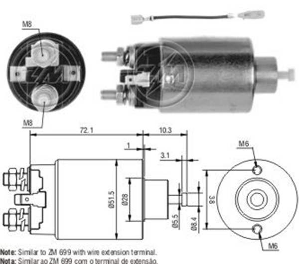 MARS OTOMATIGI 12V HYUNDAI ACCENT - ELANTRA - H100 - SONATA / MITSUBISHI COLT - GALANT - L200 - L300 - LANCER - PAJ