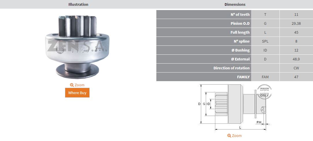 MARS DISLISI 11 DIS CITROEN C3 - C4 - C5 - BERLINGO / PEUGEOT 207 - 307 - 308 - PARTNER 1.6 HDI