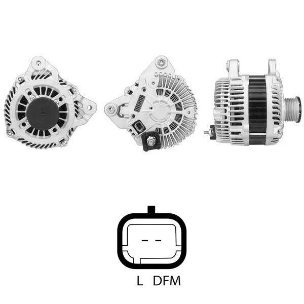 ALTERNATOR 12V 210 AMP RENAULT 2.0 DCI (A4TJ0382)