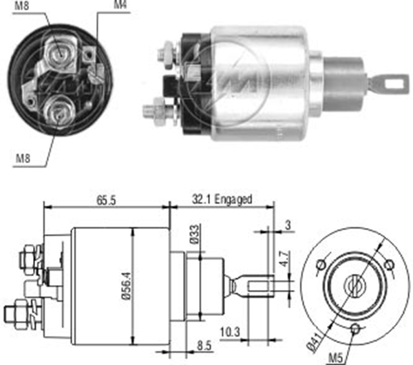 MARS OTOMATIGI 12V FORD / PEUGEOT 306 - 405 / VOLKSWAGEN