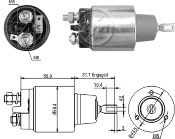 MARS OTOMATIGI 12V LAND ROVER - DEFENDER - DISCOVERY / RANGE ROVER (SBO-1575)