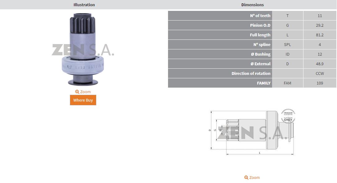 MARS DISLISI 11 DIS AUDI / SEAT / SKODA / VOLKSWAGEN (CCW)