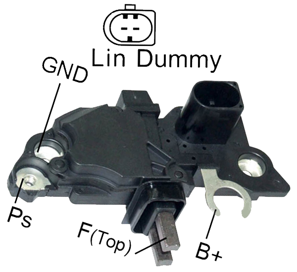 ALTERNATOR KONJEKTOR 12V LIN-DUMMY(X) TERMINAL MERCEDES BENZ - SMART / AUDI / VOLKSWAGEN / CHRYSLER 90 AMP / 150 AMP (F00