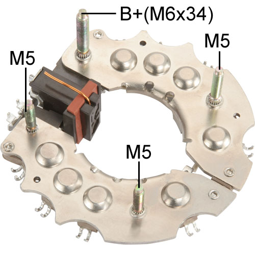 ALTERNATOR DIOT TABLASI 114MM TOYOTA COROLLA / CELICIA / SUPRA