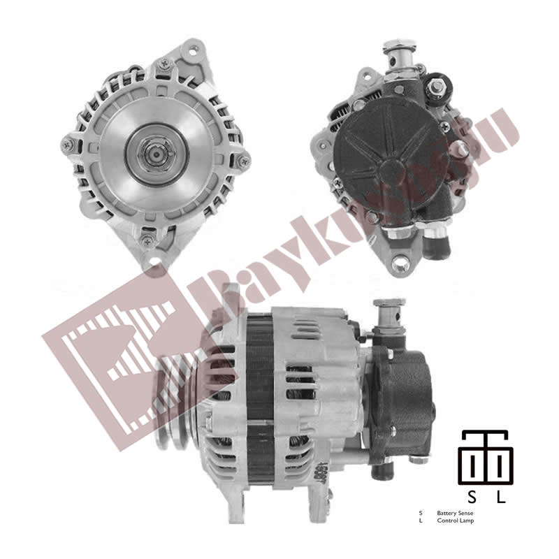 ALTERNATOR 12V 65 AMP MITSUBISHI L300 Y.M.