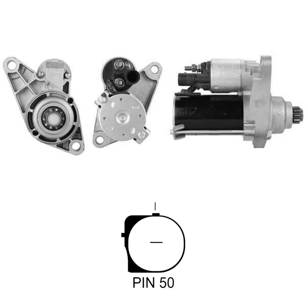 MARS MOTORU 12V 0,9 KW 10 DIS (CCW) AUDI TFSI /SEAT TSI / SKODA TSI / VOLKSWAGEN BORA - GOLF - JETTA - POLO BENZ