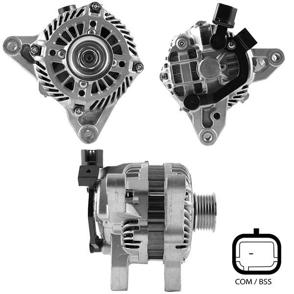 ALTERNATOR (URETIMDEN KALDIRILMISTIR) 12V 80 AMP CITROEN C2 - C3 1.1 - 1.4 / PEUGEOT 207 - 207SW 1.4