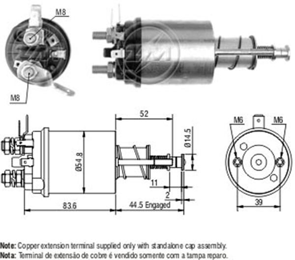 MARS OTOMATIGI 12V MASSEY FERGUSON SAPLAMALI (CBS-L804 - OYP-10145 - SS-708)