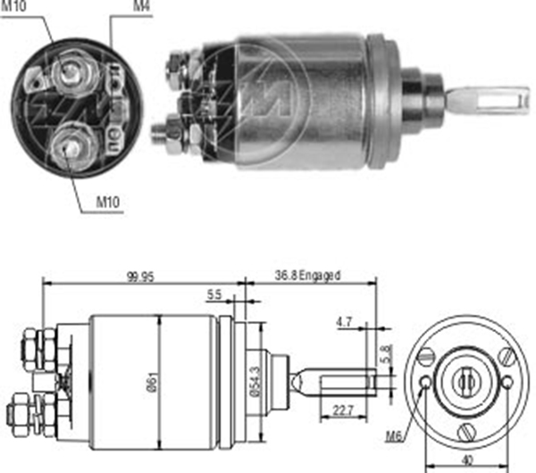 MARS OTOMATIGI 12V INTER TRACTOR